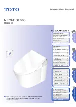 Toto NEOREST 550 Instruction Manual preview