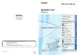 Toto NEOREST 600 MS990CGR Instruction Manual preview