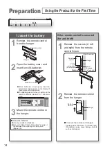 Предварительный просмотр 15 страницы Toto NEOREST 700H Instruction Manual