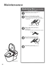 Предварительный просмотр 35 страницы Toto NEOREST 700H Instruction Manual