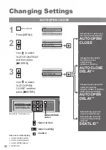 Предварительный просмотр 43 страницы Toto NEOREST 700H Instruction Manual