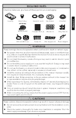 Preview for 3 page of Toto Neorest II Lavatory LLT993 Installation Manual