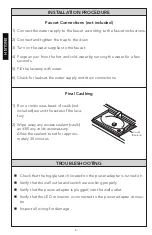 Preview for 6 page of Toto Neorest II Lavatory LLT993 Installation Manual