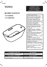 Toto Neorest PJY1866HPWE Installation Manual preview