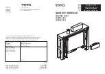 Toto Neorest Series Installation Manual preview