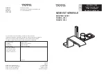 Preview for 1 page of Toto NEOREST TBXM1A V300 Installation Manual