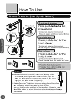 Preview for 10 page of Toto NEOREST TS991A Instruction Manual