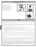 Preview for 20 page of Toto Renesse TL170DD Installation And Owner'S Manual