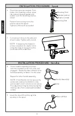 Preview for 6 page of Toto Silas TL210DD Installation And Owner'S Manual