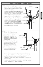 Preview for 7 page of Toto Silas TL210DD Installation And Owner'S Manual