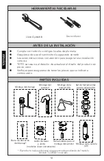 Preview for 10 page of Toto Silas TL210DD Installation And Owner'S Manual