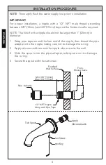 Preview for 4 page of Toto Silas TS210E Installation And Owner'S Manual