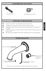 Preview for 7 page of Toto Silas TS210E Installation And Owner'S Manual