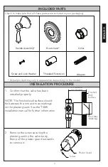 Предварительный просмотр 3 страницы Toto Silas TS210X Installation And Owner'S Manual