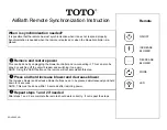 Preview for 1 page of Toto Soiree ABR964S N Series Instruction