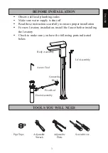 Preview for 3 page of Toto SOIREE TL960SDLQ Installation And Owner'S Manual