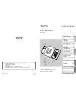 Toto Sound Experience THU9201 Instruction Manual предпросмотр