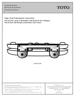 Preview for 1 page of Toto SS303 Installation Manual