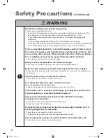 Preview for 6 page of Toto SW3036 Instruction Manual