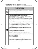 Preview for 8 page of Toto SW3036 Instruction Manual