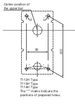 Предварительный просмотр 9 страницы Toto T112H Installation Manual