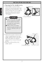 Preview for 4 page of Toto TBV01101U Installation And Owner'S Manual