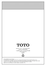 Preview for 28 page of Toto TBV01101U Installation And Owner'S Manual