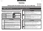 Preview for 7 page of Toto TBV03427B Installation Manual