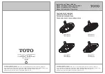 Предварительный просмотр 1 страницы Toto TBW01003U1 Installation And Owner'S Manual