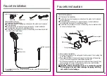 Предварительный просмотр 11 страницы Toto TBW01008B2 Manual