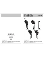 Preview for 1 page of Toto TBW01011U4 Installation And Owner'S Manual