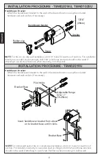 Preview for 4 page of Toto TBW01014U Installation And Owner'S Manual