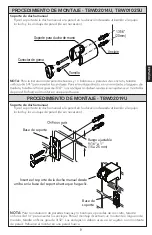 Preview for 9 page of Toto TBW01014U Installation And Owner'S Manual