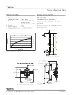 Предварительный просмотр 6 страницы Toto TBW02004U4 Installation And Owner'S Manual