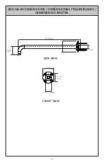 Предварительный просмотр 20 страницы Toto TBW02004U4 Installation And Owner'S Manual