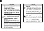 Предварительный просмотр 7 страницы Toto TBW05401 Operation Manual