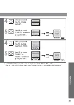 Preview for 39 page of Toto TCF403EG Instruction Manual