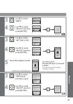 Preview for 47 page of Toto TCF403EG Instruction Manual