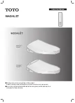 Toto TCF4911Z Instruction Manual preview