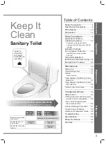 Предварительный просмотр 3 страницы Toto TCF4911Z Instruction Manual