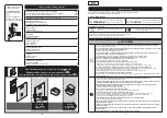 Preview for 2 page of Toto TCF794CZ Installation Manual