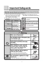 Preview for 3 page of Toto TEA99 V100 Instruction Manual