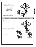 Предварительный просмотр 9 страницы Toto TES100AA Installation And Owner'S Manual