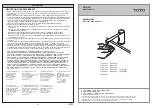 Toto TLK01101 Series Owner'S Manual preview