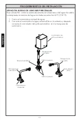 Предварительный просмотр 10 страницы Toto TLM10 Installation And Owner'S Manual