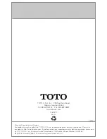 Preview for 60 page of Toto TLP01701U Installation And Owner'S Manual