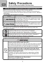 Preview for 2 page of Toto TLP02301 Operation Manual