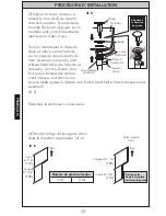 Предварительный просмотр 28 страницы Toto TLP02301U Installation And Owner'S Manual