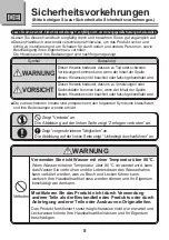 Preview for 6 page of Toto TLP02309 Operation Manual