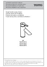 Preview for 1 page of Toto TLS01301U Installation And Owner'S Manual